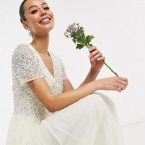 Sequin & Tulle Dress (Size 2)